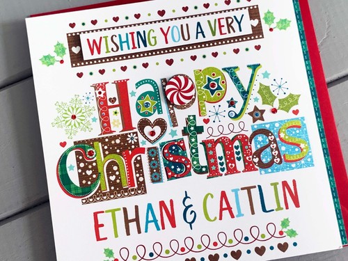 Cartoline di Natale Personalizzate, Biglietto Buon Natale, Speciale NATALE Personale. - Foto 6 di 7