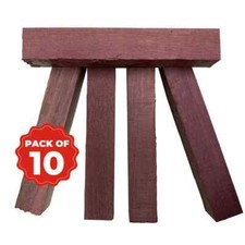 10 Pcs, Purpleheart Pen Blanks 3/4x 3/4x 5 Woodturning Carving- Free US Shipping