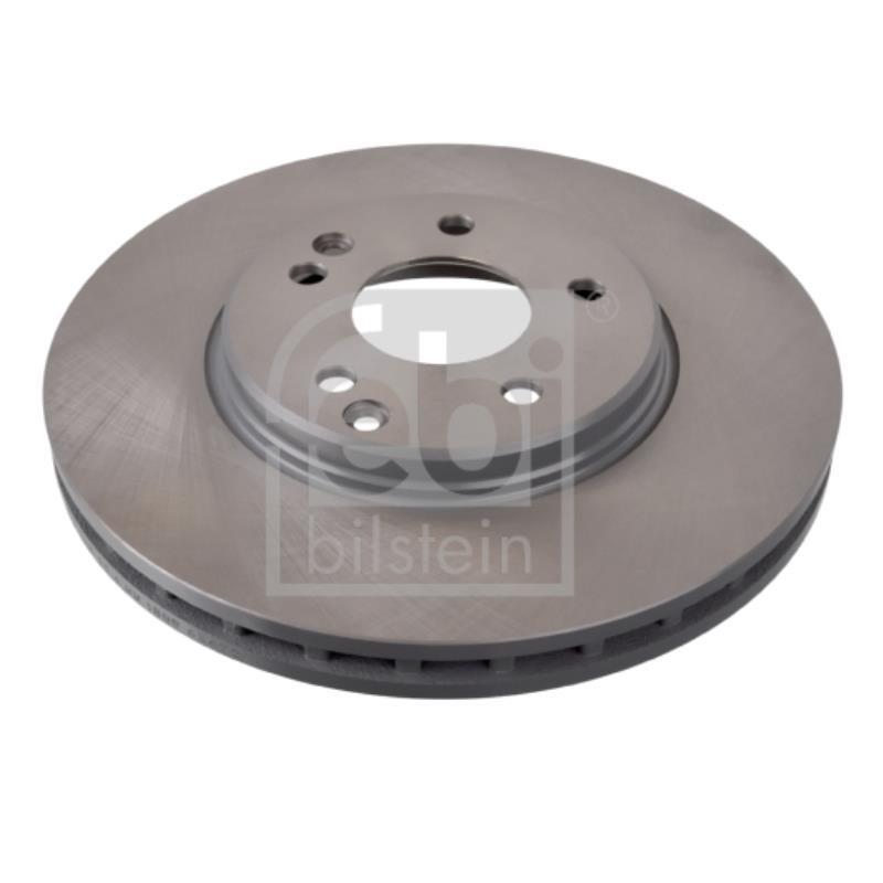FEBI BILSTEIN 30721 Paire Disques De Frein Arrière 302mm Pleins - Compatible Focus, Range Rover Evoque, S-Max