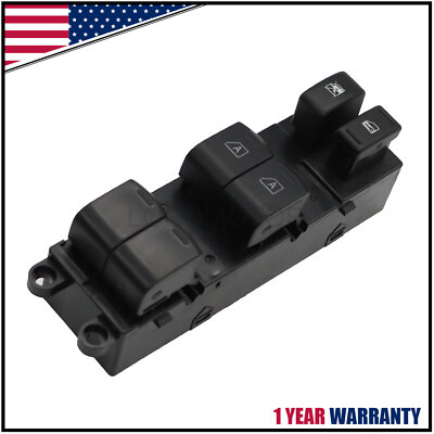 25401ZT10A Master Electric Power Window Switch Driver For 2004-14 Nissan Titan