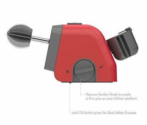Coconut Scraper Good Quality Red 100W Motor Highly Safe ( Colors as per Stock ) - Picture 5 of 6