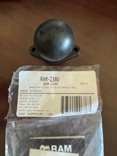 RAM-238U RAM Mounts 2.43" x 1.31" Diamond Base with C-Sized 1.5" Ball AUTH DLR