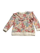 H.M 2T Baby Girl  Floral Sweater Good Condition 