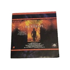 Backdraft 12  Laserdisc LD Very Good Kurt Russell Robert DeNiro William Baldwin