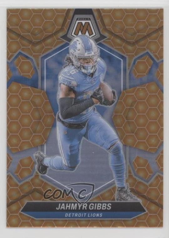 Jahmyr Gibbs 2024 Mosaic #73 Honeycomb /(SSP) Price Guide - Sports
