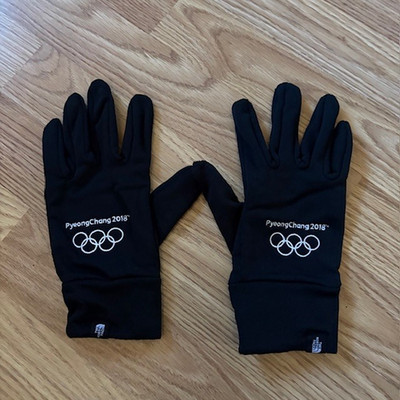NORTH FACE 2018 PYEONGCHANG KOREA OLYMPICS Black Small Gloves | eBay