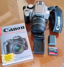 Canon EOS Rebel XT 350D camera, 18-55mm Lens, Battery, 1GB Card, Strap. VGC 