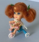 Mattel Liddle Kiddle Trikey Triddle With Tricycle