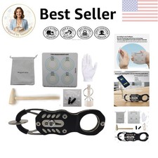 Portable Gold Testing Kit - Durable Coin Ping Tester with Accessories