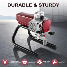 1800W Airless Sprayer Wall Paint Spray Gun High Pressure Spraying Machine 220V