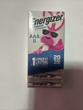 Energizer Ultimate Lithium AAA Batteries 8-Pack 20-Year Life, 12/2038