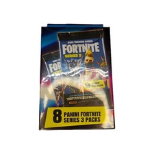 Panini 2025 Fortnite Series 3 Trading Card Hanger Box - 8 Packs Sealed