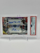 2024 Bowman Best U Will Howard/Emeka Egbuka Dual Autographs /25 PSA 9 Ohio State