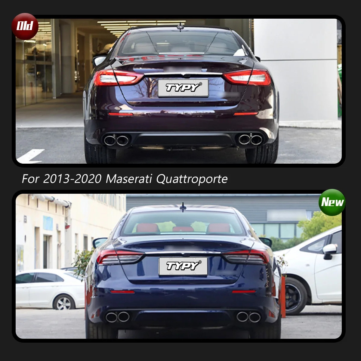 LED Tail light Assembly For Maserati Quattroporte 2013-2021 LED Rear Turn Signal