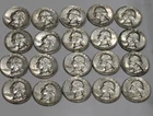 Washington Quarters Lot Of 20 90% Silver Pre-1964 Lot #3
