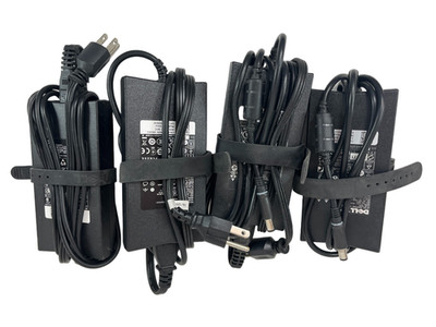 4 x Genuine Dell AC Power Adapters 130w 130 Watt 19.5V MTMPN LA130PM121