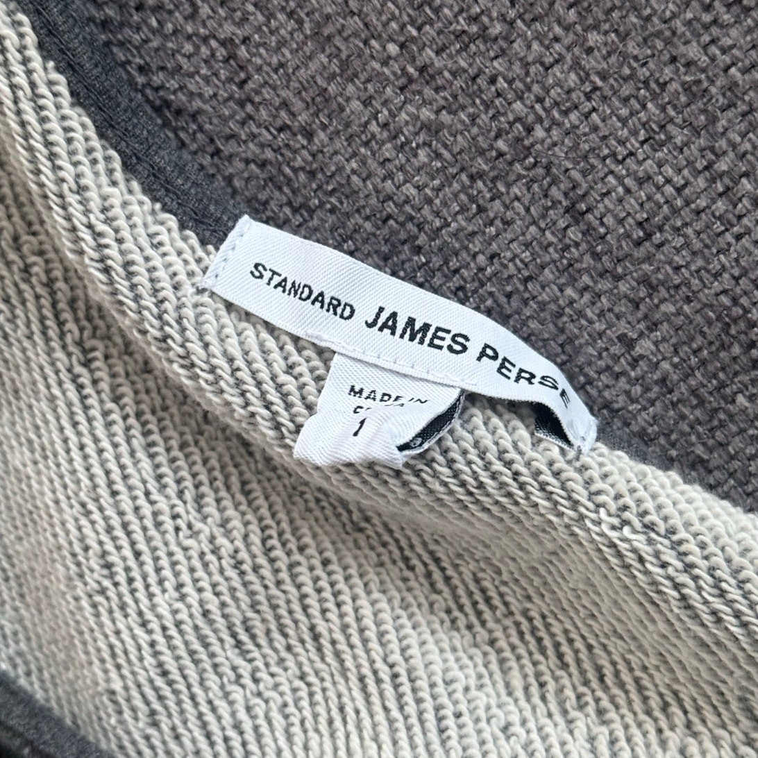 STANDARD JAMES PERSE basic gray 100% cotton frenc… - image 3