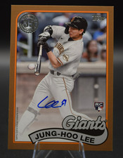 2024 Topps Series 2 1989 Anniversary Jung Hoo Lee Rookie Gold Auto RC #/50