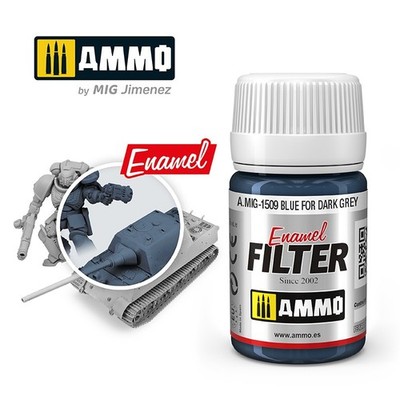 AMG-AMIG1509 Ammo Mig Blue for Dark Grey