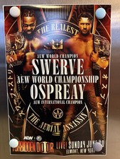 AEW Forbidden Door Swerve vs Will Ospreay 12 x 18 Limited Poster [9 of 10]