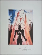 Salvador Dali the Ghost Of Hamlet 25 5/8x19 11/16in Signed Lithograph Limited