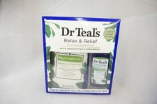Dr Teal's Relax  Relief Epsom Salt  Foaming Bath Set Eucalyptus Spearmint 17
