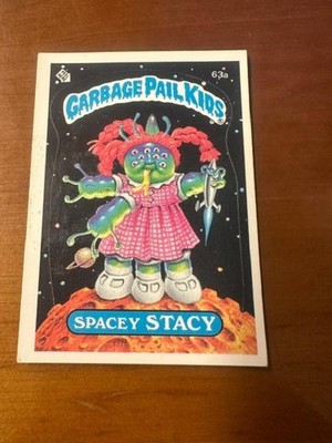 Topps Garbage Pail Kids 1985 Series 2 Spacey Stacy #63A
