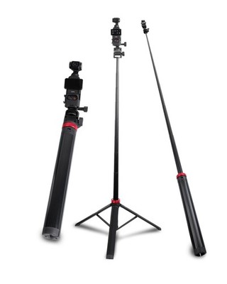 80 Inch Tripod Selfie Stick For DJI Osmo Pocket 3 Extendable Camera Stand