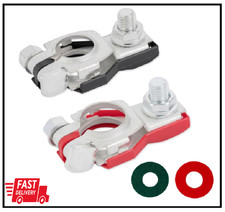 Premium Battery Terminal Connectors for Nissan, Positive and Negative 1 pair, Go