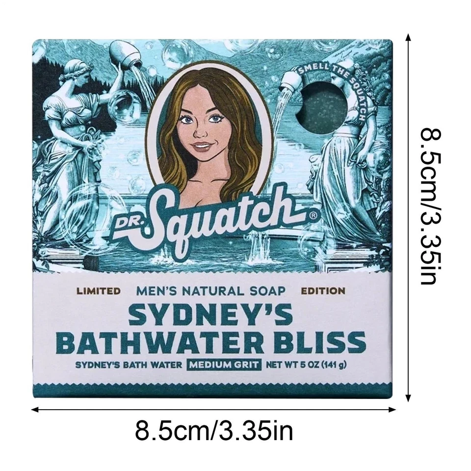 Dr. Squatch Sydney Sweeney Bathwater Bar Soap LE 5000 - IN HAND - Image 2 of 4