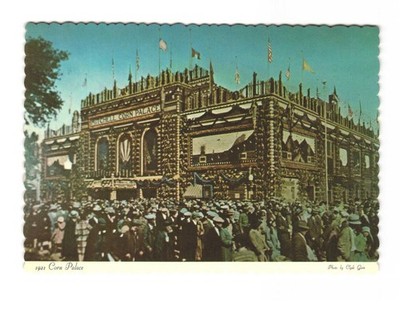 Corn Palace Mitchell SD vintage postcard unposted 1921