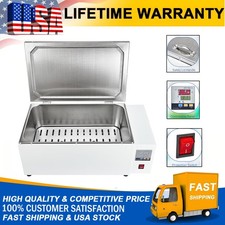 30L Digital Water Bath Heating Thermostatic Water Bath 304 Stainless Modules US