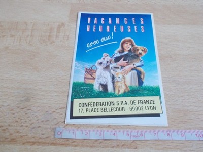 Sticker CONFEDERATION SPA DE FRANCE LYON - HAPPY HOLIDAYS WITH THEM