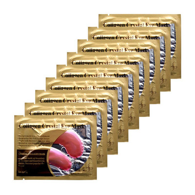 30 Pairs Pink Collagen under Eye Mask Anti-Aging Hyaluronic Acid Eye Patches for