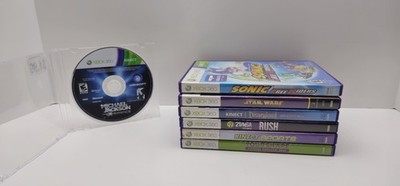 Xbox 360 Kinect Video Game Lot