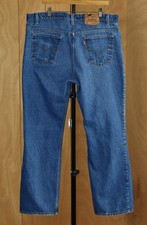 VTG Levi's 517 Bootcut USA Made Denim Jeans 40 x 31.5 42x32 Orange Tab 20517