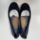 Tory Burch Minnie Travel Ballet Tory Navy Leather Flats Women's Size 9 — photo 5