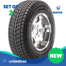 Set Of 2 New 20570r16 Dunlop Grandtrek Sj6 97q