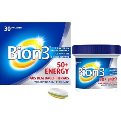 BION3 50+ Energy Tabletten 30 St. PZN 18010789