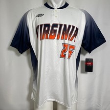 Brian O'Connor #26 Virginia Cavaliers Rawlings White Baseball Jersey Men's LARGE