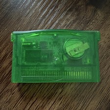 Nintendo Pokémon Emerald Version Game Boy Advance Translucent Green Cartridge