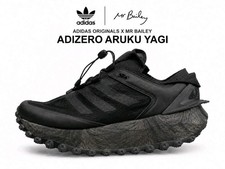 Mr Bailey x adidas Aruku Yagi Obsidian Black for Sale