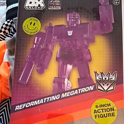 Hasbro Transformers The Movie Reformatting Megatron 8'' Boxed Action Figure