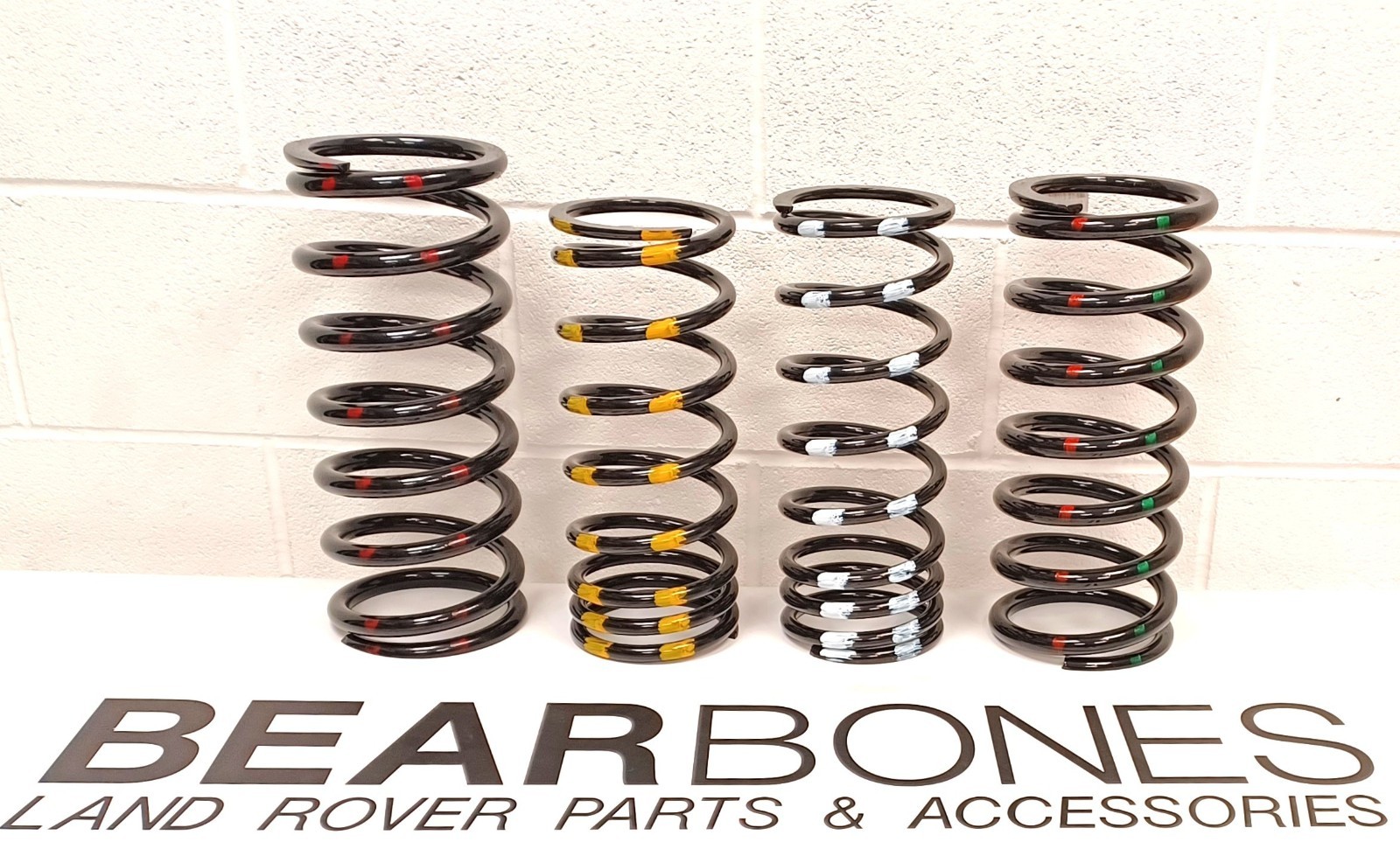 Land Rover Defender 110 Full Set Standard Height Suspension Springs ...