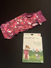 Pink Camouflage Dog Recovery Suit Comfortable Surgery Alternative for Dogs