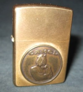 1992 Zippo Brass Joe Camel Lighter 60th Anniversary works