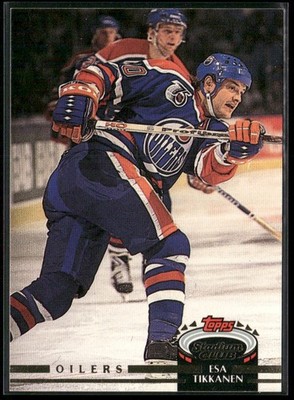 1992-93 Stadium Club #104 Esa Tikkanen