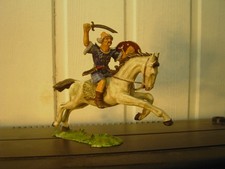 Elastolin - Hunnenreiter - 7cm - Bemalung 2 - frühe 60er Jahre