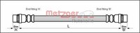 Bremsschlauch Metzger Autoteile 4118573 FüR Fiat Ulysse CitroËN Lancia Scudo 806