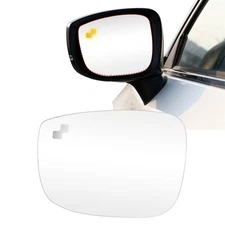 Left Wing Mirror Glass W/ Heated Blind Spot Backing For MAZDA CX-5 CX-9 17-2023